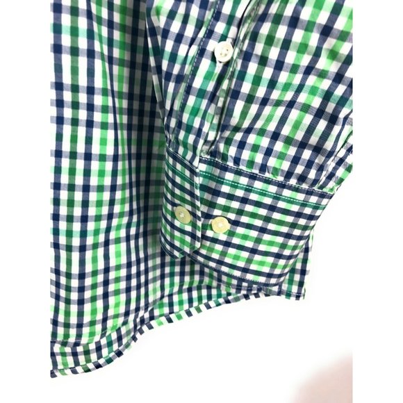 Barbour Tailored Fit Men's 2XL Long Sleeve Button Up Multicolor Cotton Blend A9 - Picture 4 of 6